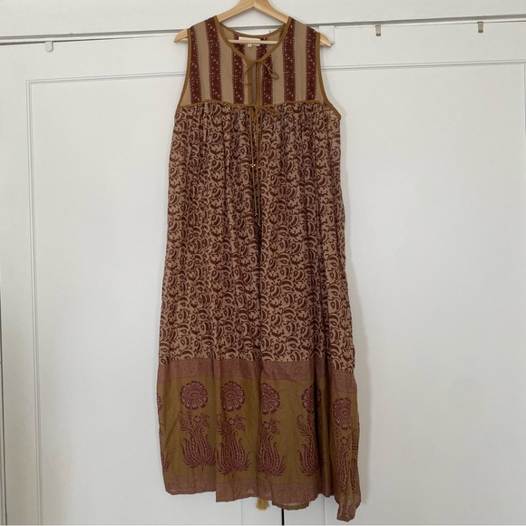 Daughters of India Aahna Dress ~ Walnut - Picture 8 of 11